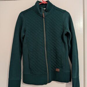 LLBean Quilted Full-Zip Sweatshirt
